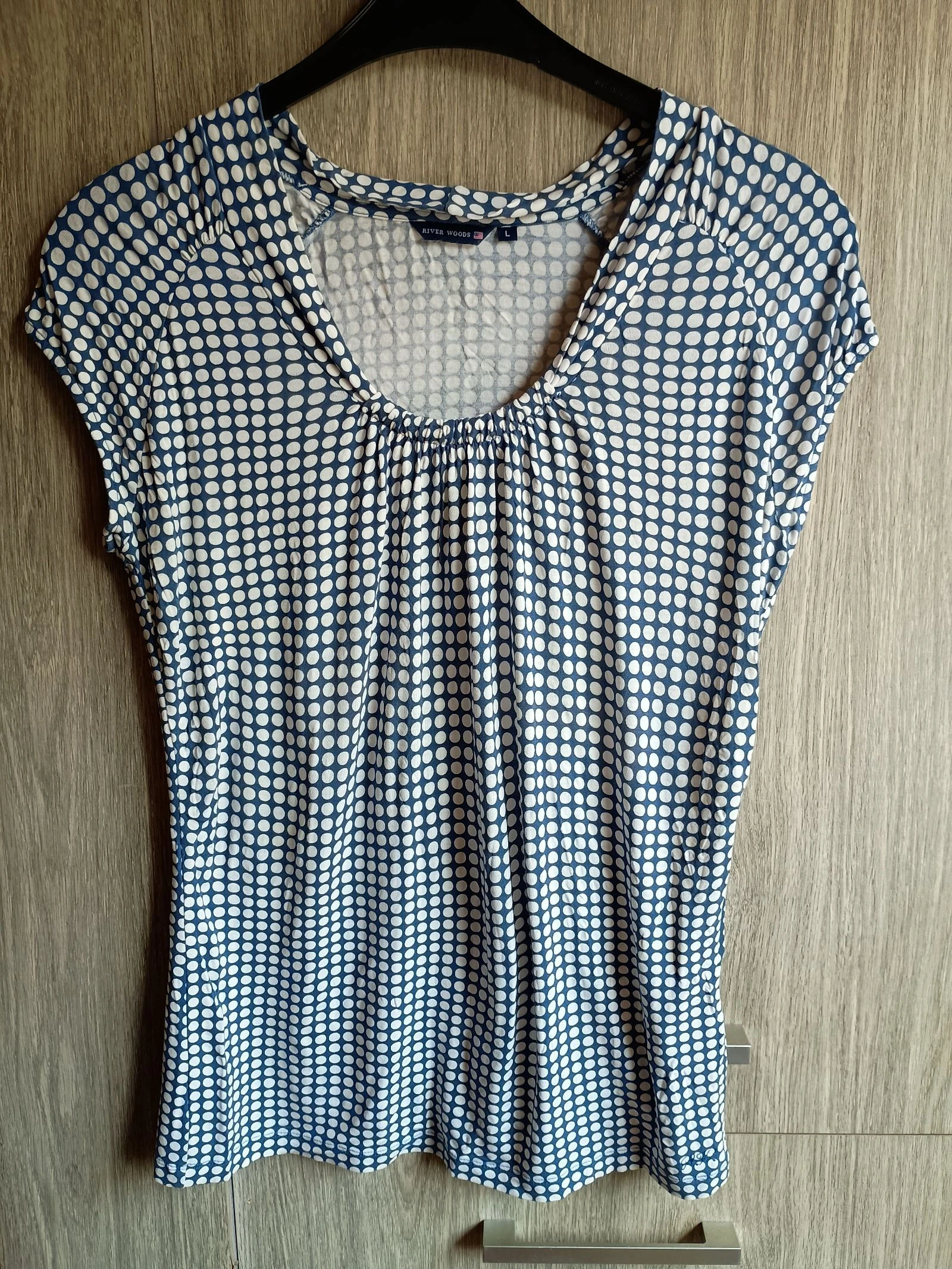 River Woods, t-shirt met korte mouwen, maat L